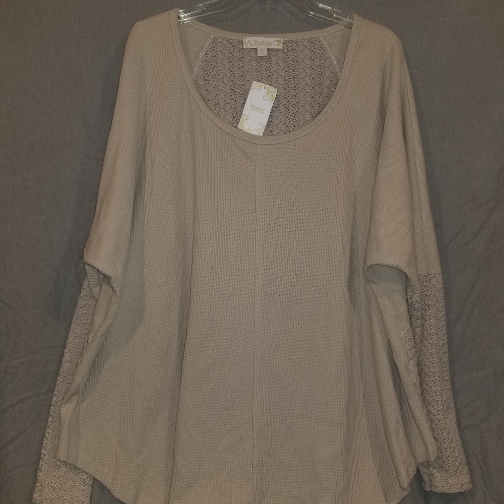 Suzanne Betro plus size knit top